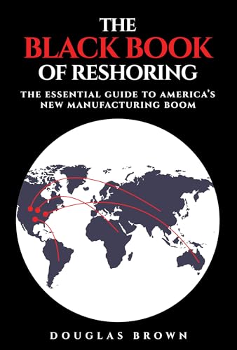Book cover with black text, a world map, and author Douglas Brown.