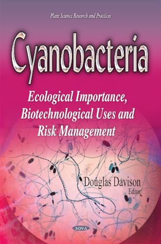 Book cover for “Cyanobacteria” with microscopic images and text.