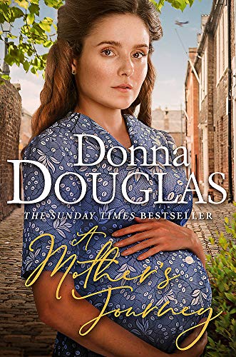 Book cover featuring a pregnant woman in a blue patterned dress on a street.