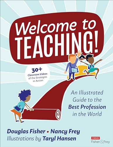 Book cover with illustrated figures and text: "Welcome to Teaching!".