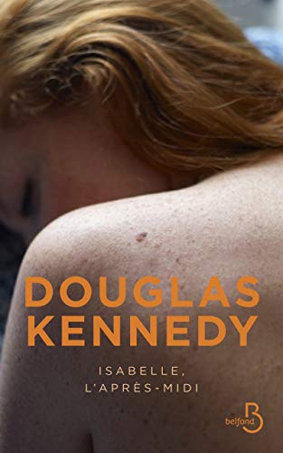 Book cover with a woman's bare back and orange and white text.
