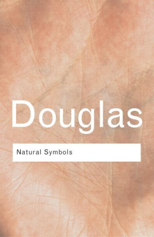 Book cover: “Natural Symbols” by Douglas, with a textured, earthy background.