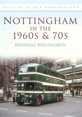 Book cover featuring a green double-decker bus in 1960s Nottingham.