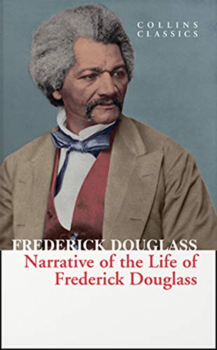Book cover featuring a portrait of Frederick Douglass, circa 1850s.