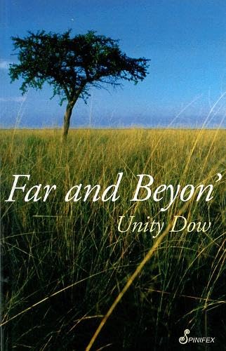 Book cover: lone tree in a field, title "Far and Beyon’" visible.