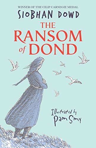 Book cover: girl with birds, titled "The Ransom of Dond.