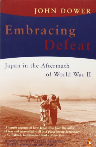 Book cover: "Embracing Defeat," showing post-war Japan and aircraft.