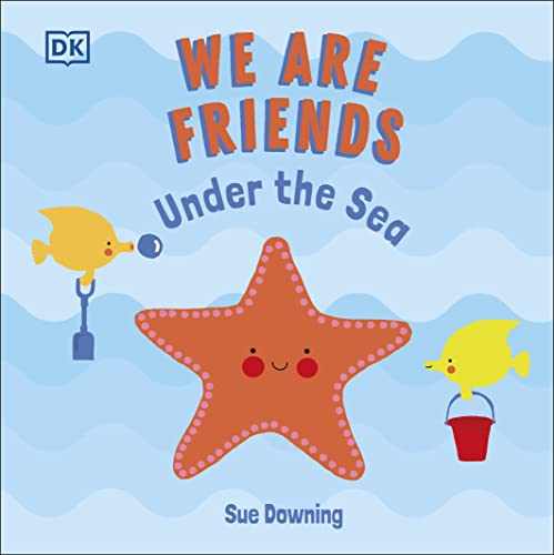 Book cover with smiling starfish, fish, and ocean waves.