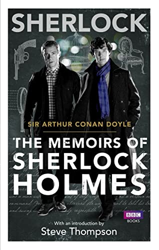 Book cover featuring Benedict Cumberbatch and Martin Freeman as Sherlock Holmes.