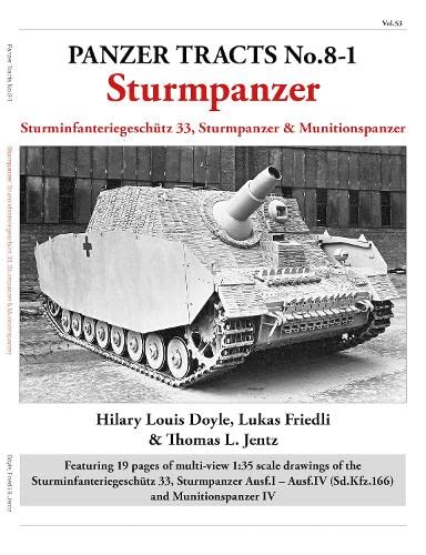 Book cover featuring a grey German Sturmpanzer IV tank from WWII.