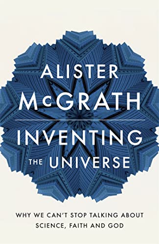 Book cover with a blue geometric mandala and text by Alister McGrath.