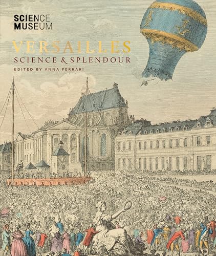 Book cover depicting Versailles palace, a hot air balloon, and a crowd.