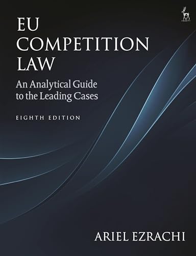 Book cover: “EU Competition Law” eighth edition by Ariel Ezrachi.