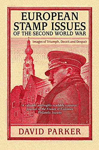 Book cover depicting wartime imagery: a tower, soldier, and red border.