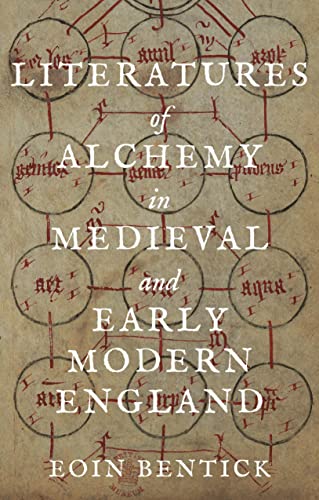 Book cover: “Literatures of Alchemy in Medieval and Early Modern England.”