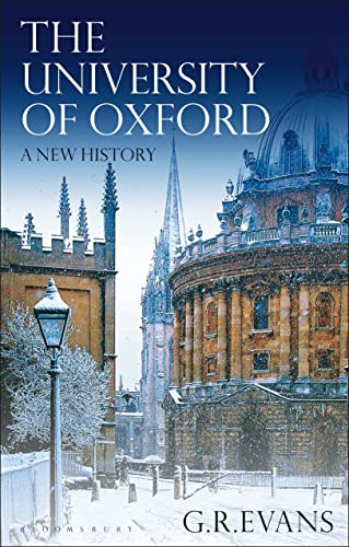 Book cover depicting Oxford University buildings in winter, titled "The University of Oxford.