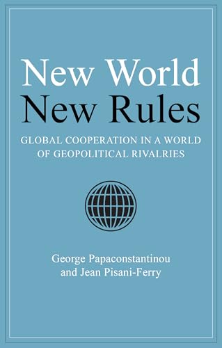 Book cover: "New World New Rules" with a globe illustration.