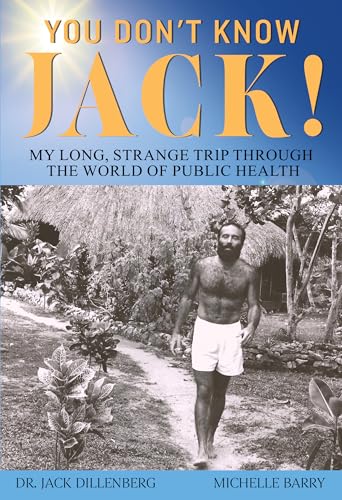 Book cover featuring a man walking on a tropical path.