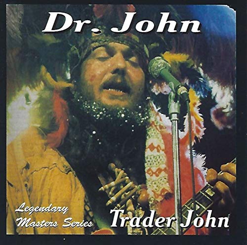 Dr. John album cover featuring the musician with a feathered headdress.