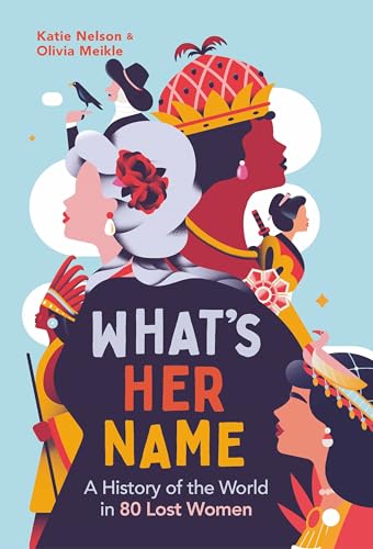 Book cover featuring illustrated profiles of diverse historical women.
