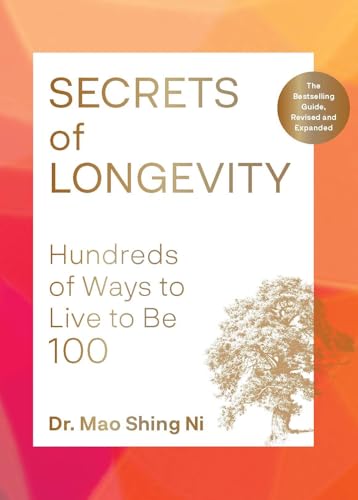 Book cover: "Secrets of Longevity" by Dr. Mao Shing Ni, with a tree.