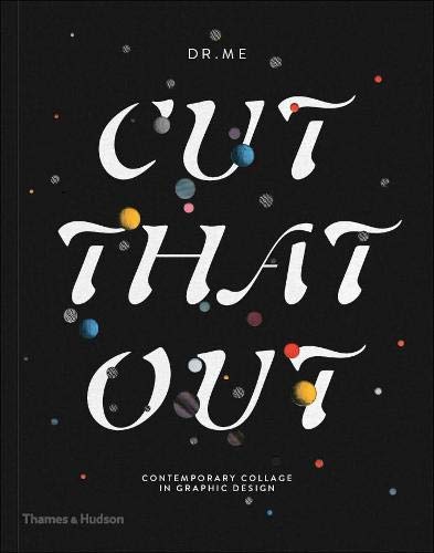 Book cover: “Cut That Out” with white script on a dark, speckled background.