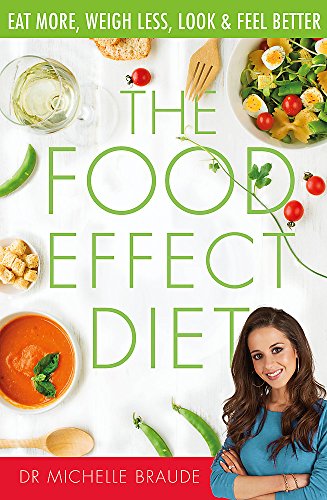 Book cover with healthy food imagery and a woman’s portrait.