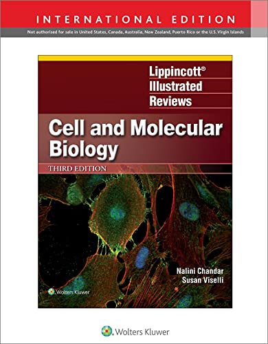 Textbook cover for "Cell and Molecular Biology," third edition, with cells image.