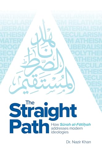 Book cover with Arabic calligraphy and the title "The Straight Path.