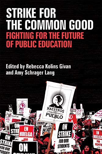 Book cover with protest signs and bold red and white text.