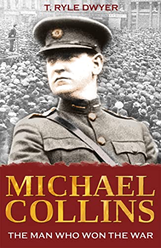 Book cover featuring a portrait of Michael Collins in military uniform.
