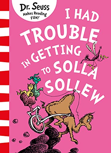 Dr. Seuss book cover: a camel, a cyclist, and a flying insect.