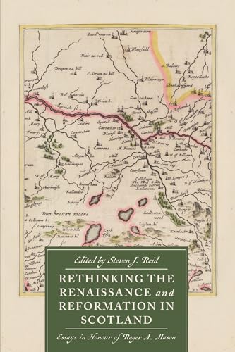Book cover with a historical map of Scotland and green title panel.