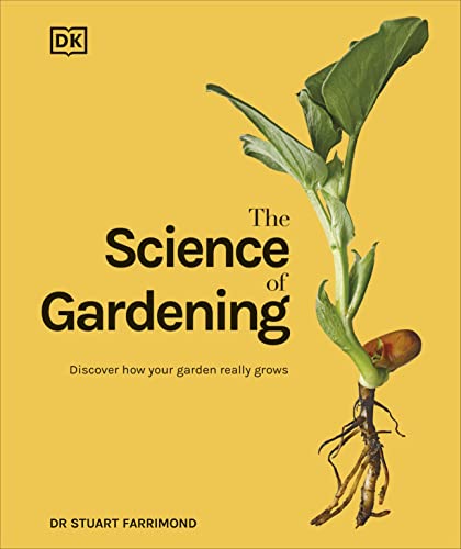 Book cover: "The Science of Gardening" with a plant and roots image.