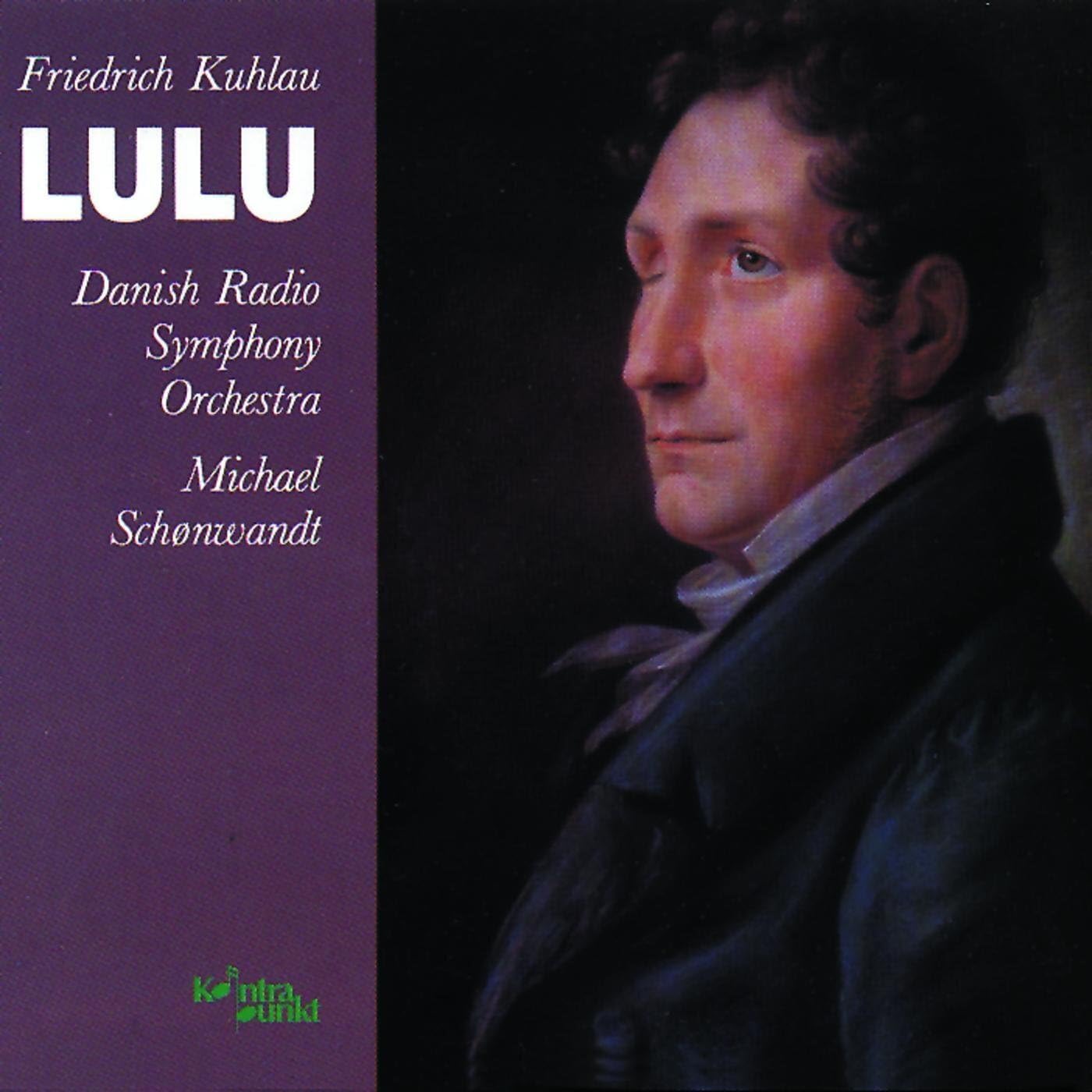 CD cover for “Lulu” featuring a portrait of Friedrich Kuhlau.