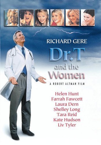 Dr. T and the Women DVD cover featuring Richard Gere and multiple actresses.