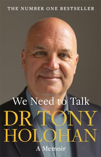 Book cover featuring a portrait of Dr. Tony Holohan, memoir title.