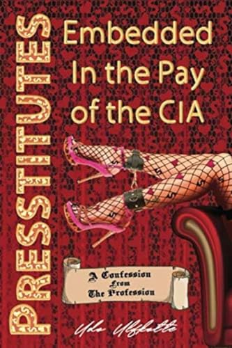 Book cover with legs in stockings, red background, and bold title text.