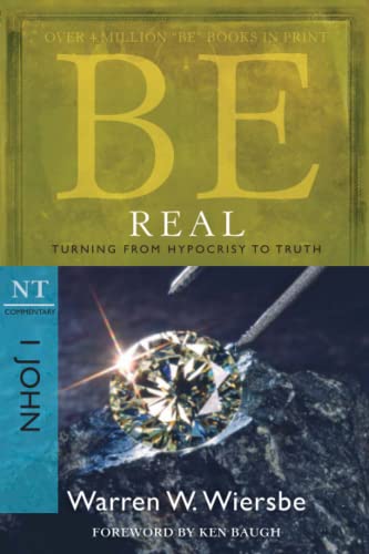 Book cover: "Be Real (1 John)" with a diamond image.