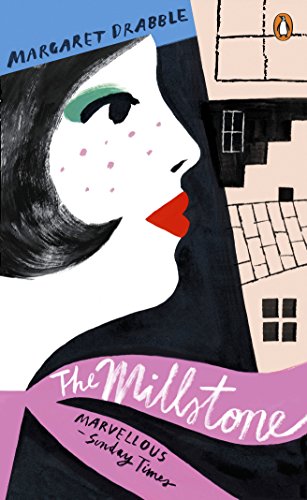 Book cover: "The Millstone" by Margaret Drabble, featuring a woman’s face.