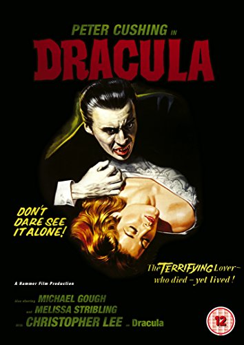 DVD cover featuring a vampire biting a woman's neck against a black background.