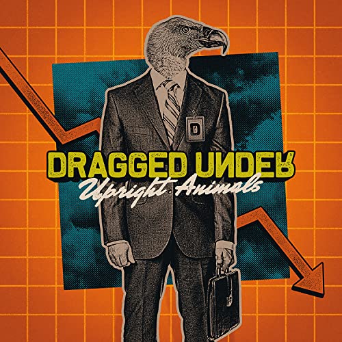 CD cover: eagle-headed figure in a suit against a grid background.