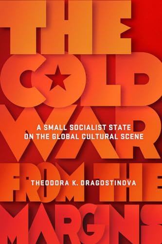 Book cover with bold red and orange text, featuring a red star.