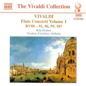 "CD cover with 'The Vivaldi Collection' title, featuring a classical cityscape painting."
