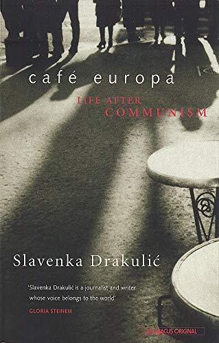 Book cover: "Cafe Europa," showing a street scene and text.