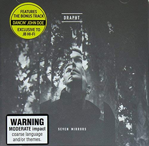 CD cover for Drapht’s “Seven Mirrors” featuring a distorted portrait.