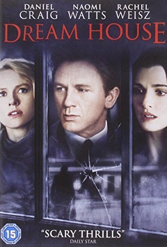 DVD cover for "Dream House" featuring Daniel Craig, Naomi Watts, and Rachel Weisz.