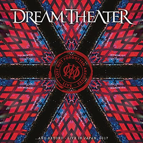 Dream Theater album cover: red and black abstract design with band logo.