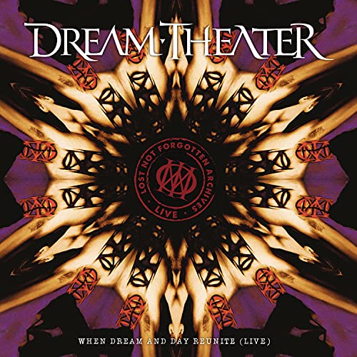 Dream Theater album cover with a circular, symmetrical design and band logo.