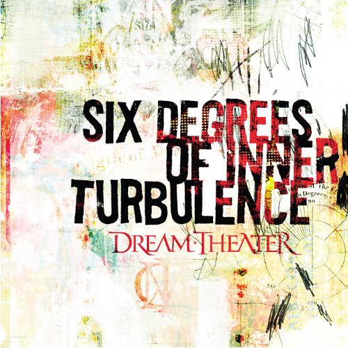 Dream Theater album cover, "Six Degrees Of Inner Turbulence," abstract art.